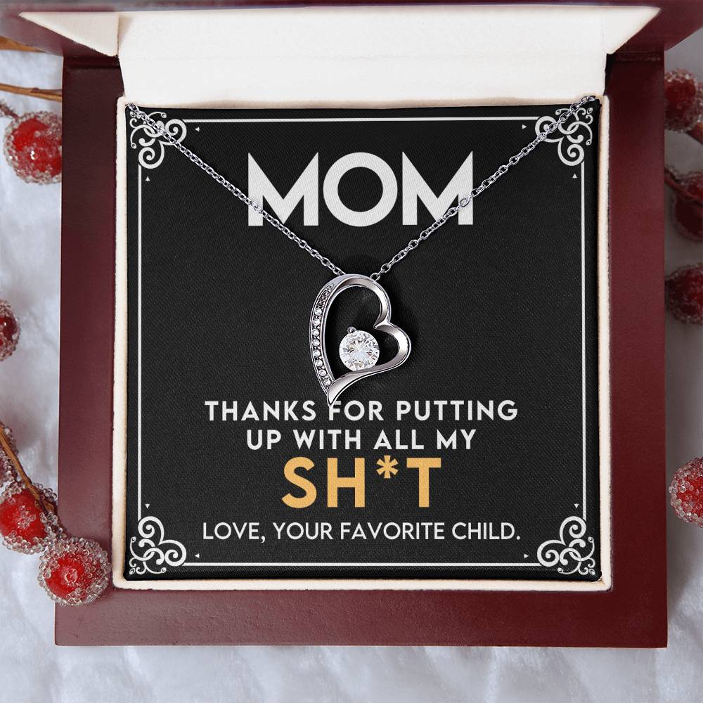 Gift for Mom - Mother's Day,Birthday,Special Occassion Gift for Mother - Forever Love Necklace