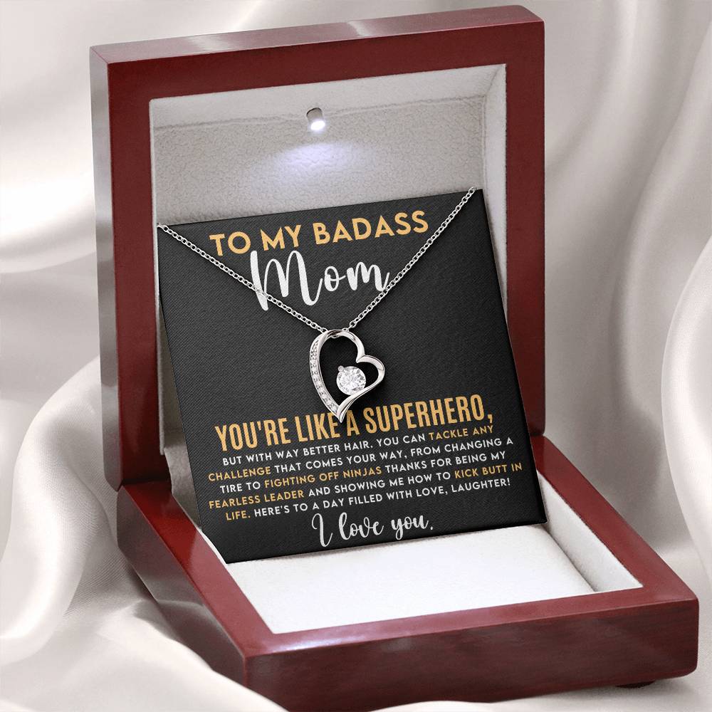 To My Badass Mom - You're like a SUPERHERO - Birthday,Mother's Day,Just Because Gift for Mom