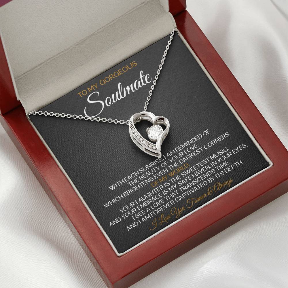 To My Gorgeous Soulmate - With each sunrise, I am reminded of the beauty of your love