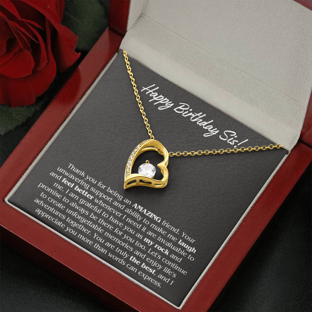 Happy Birthday Sis - Gift for Sister - I appreciate you more than words can express