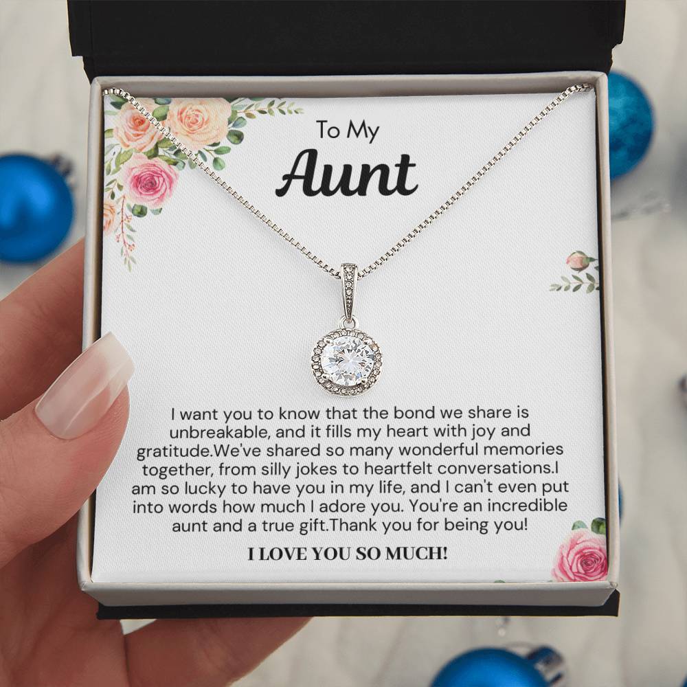 Gift for Aunt from Niece - Thank You for being You!