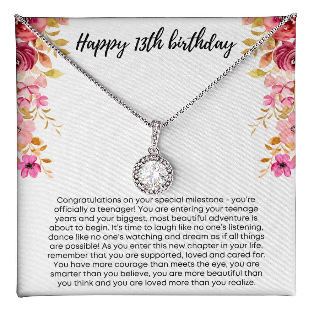 13th Birthday Gift for Her- Congratulations on your special milestone!