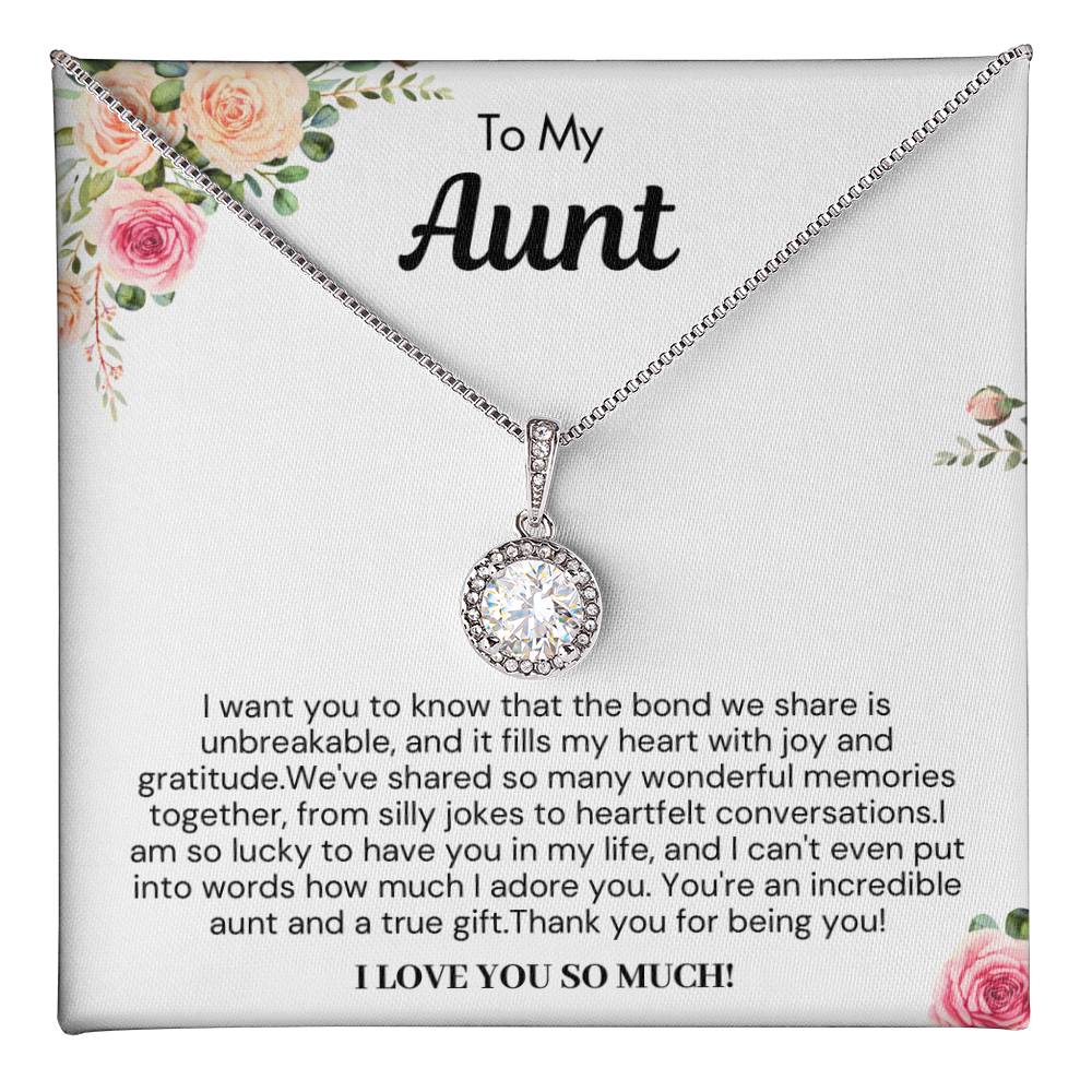 Gift for Aunt from Niece - Thank You for being You!