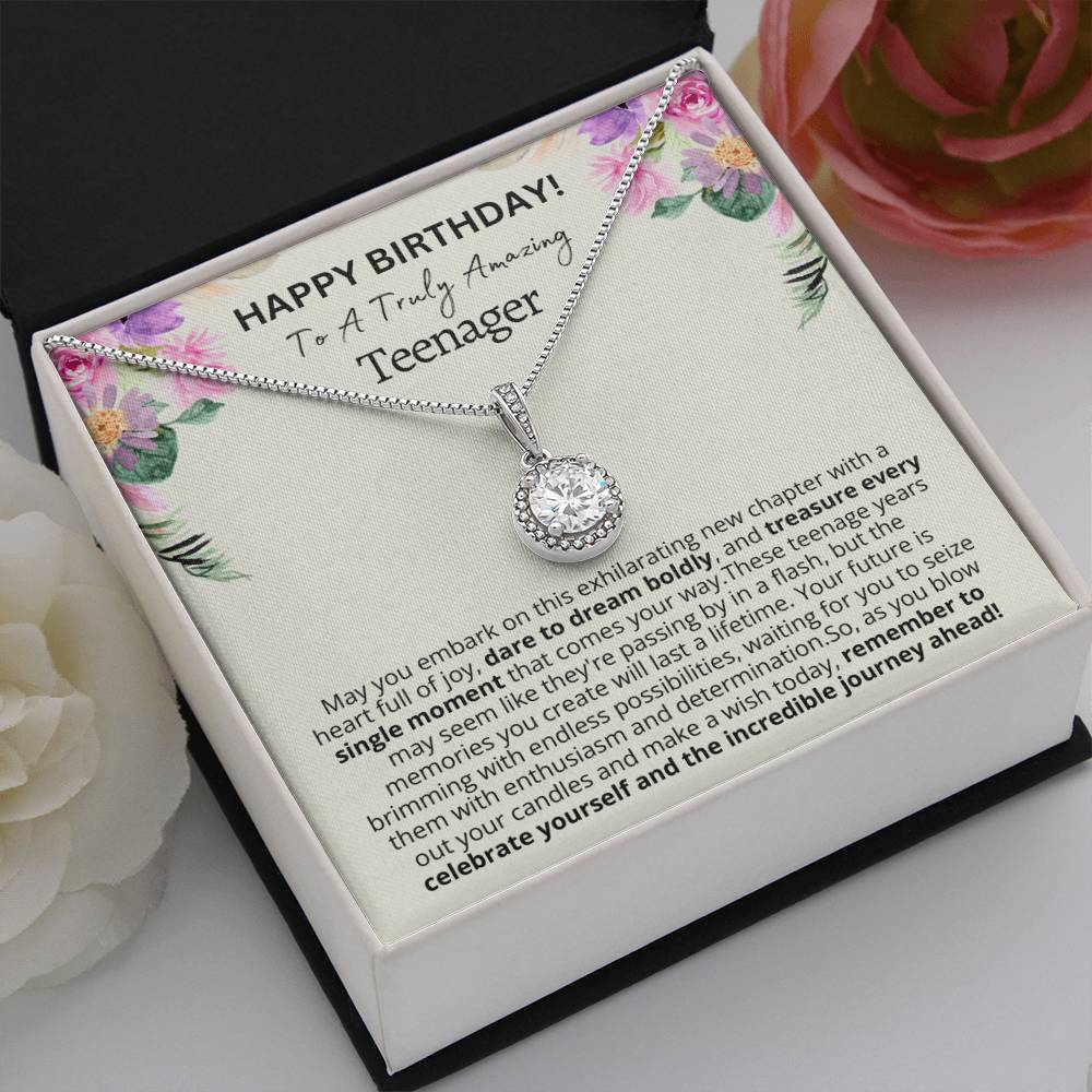 Birthday Gift for Teenager - May you embark on this exhilarating new chapter with a heart full of joy!