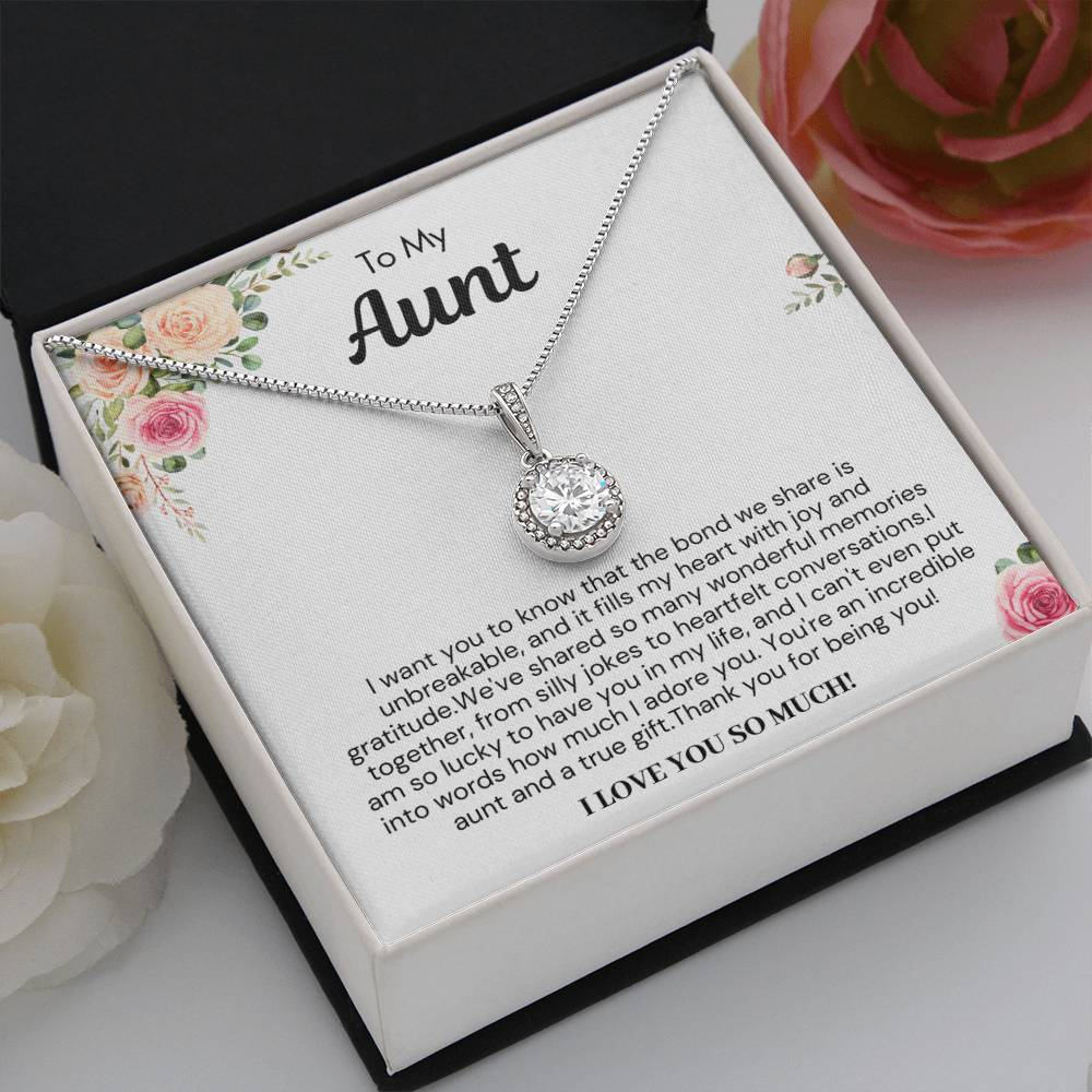 Gift for Aunt from Niece - Thank You for being You!