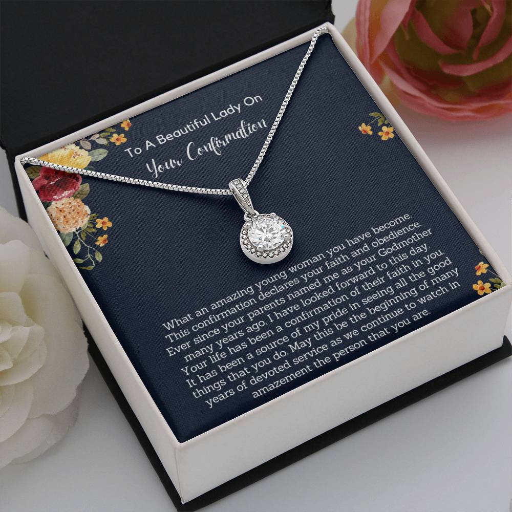 Confirmation Gift from Godmother to Goddaughter - Eternal Hope Necklace - What an amazing young woman you have become!