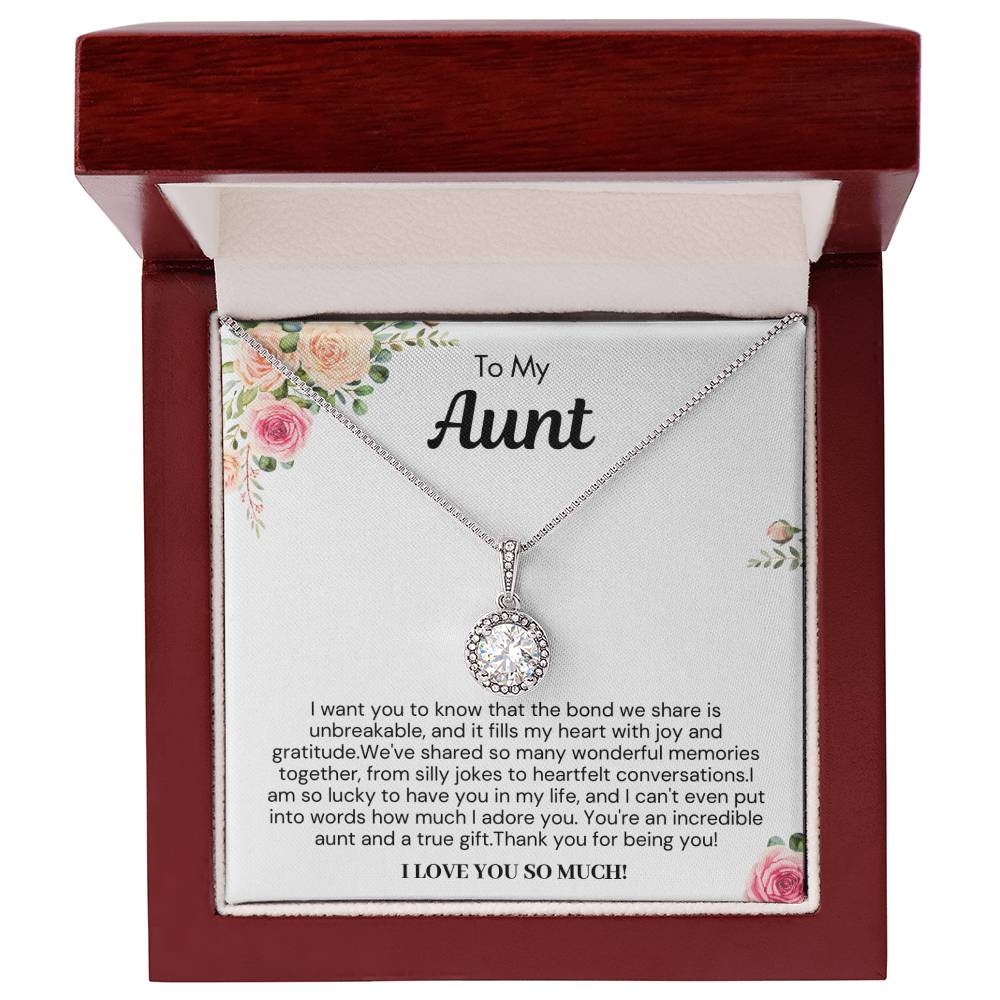 Gift for Aunt from Niece - Thank You for being You!
