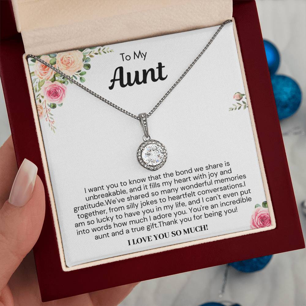 Gift for Aunt from Niece - Thank You for being You!