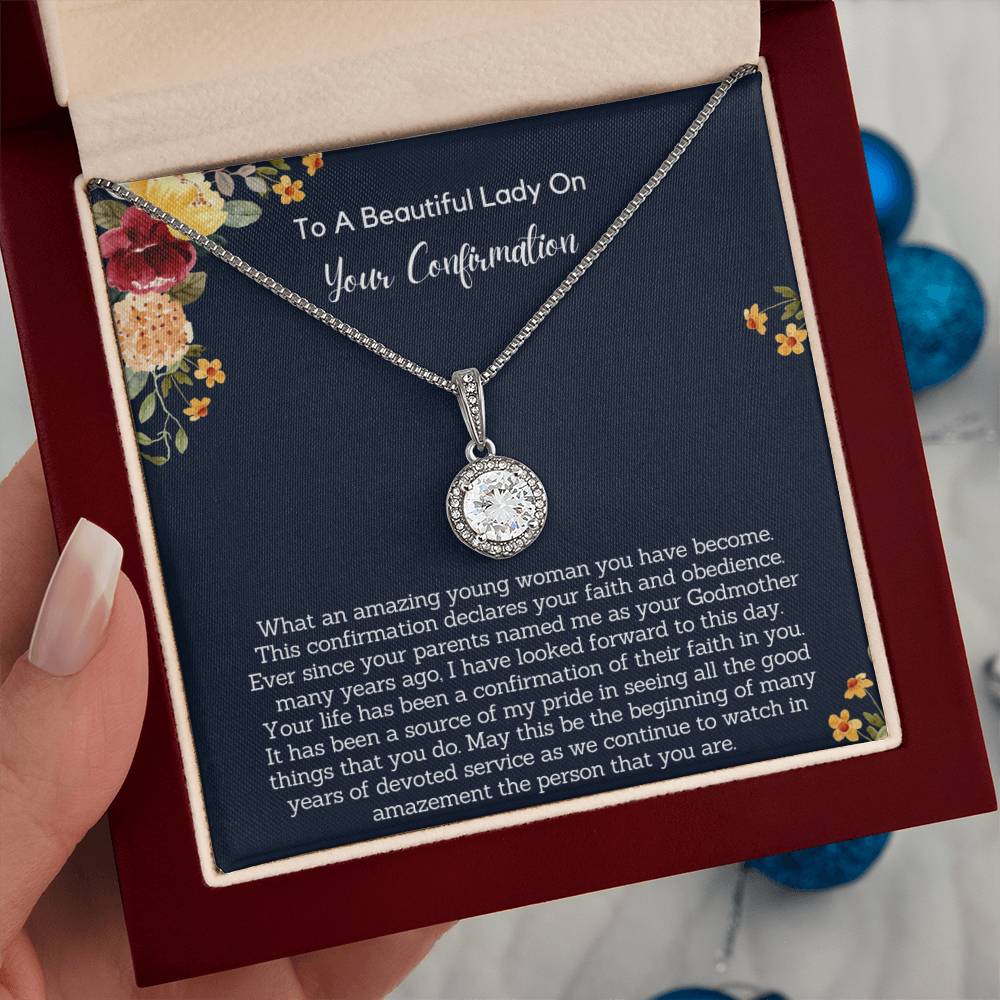 Confirmation Gift from Godmother to Goddaughter - Eternal Hope Necklace - What an amazing young woman you have become!