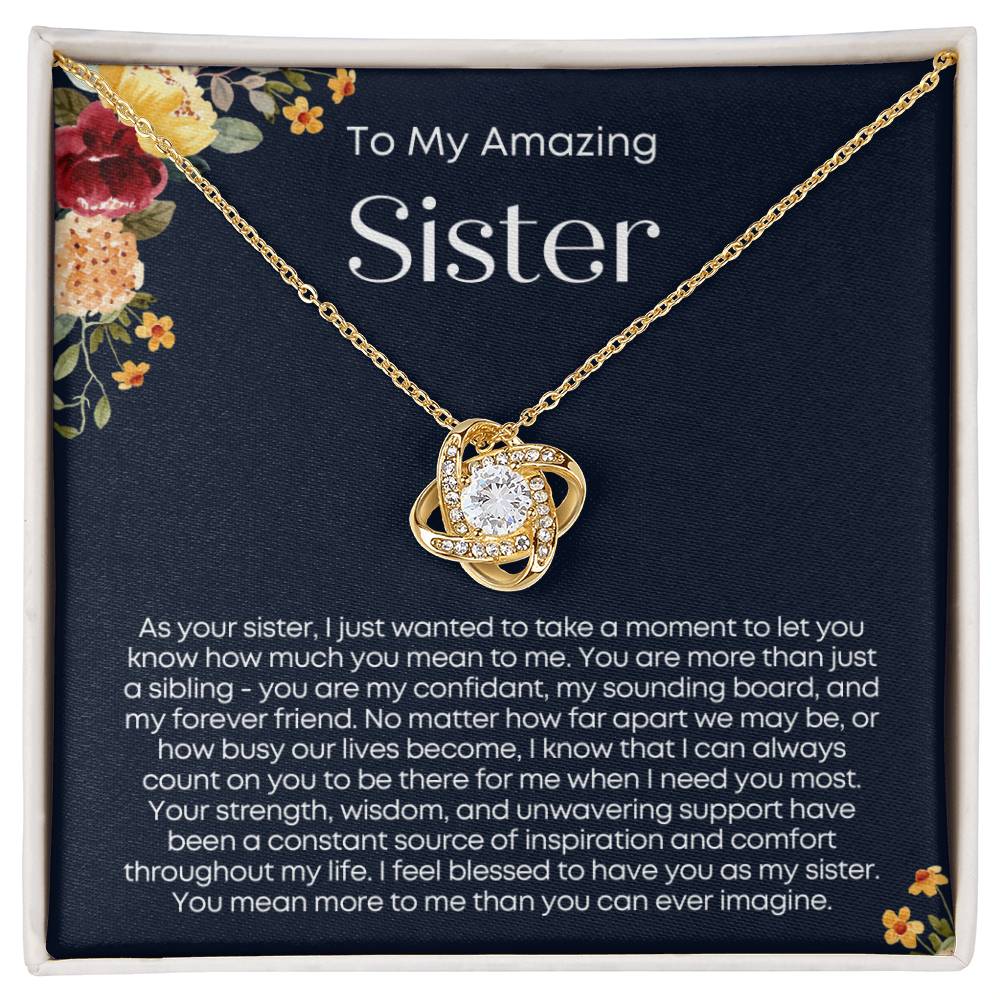 Gift from Sister To Sister - I feel blessed to have you as my sister!