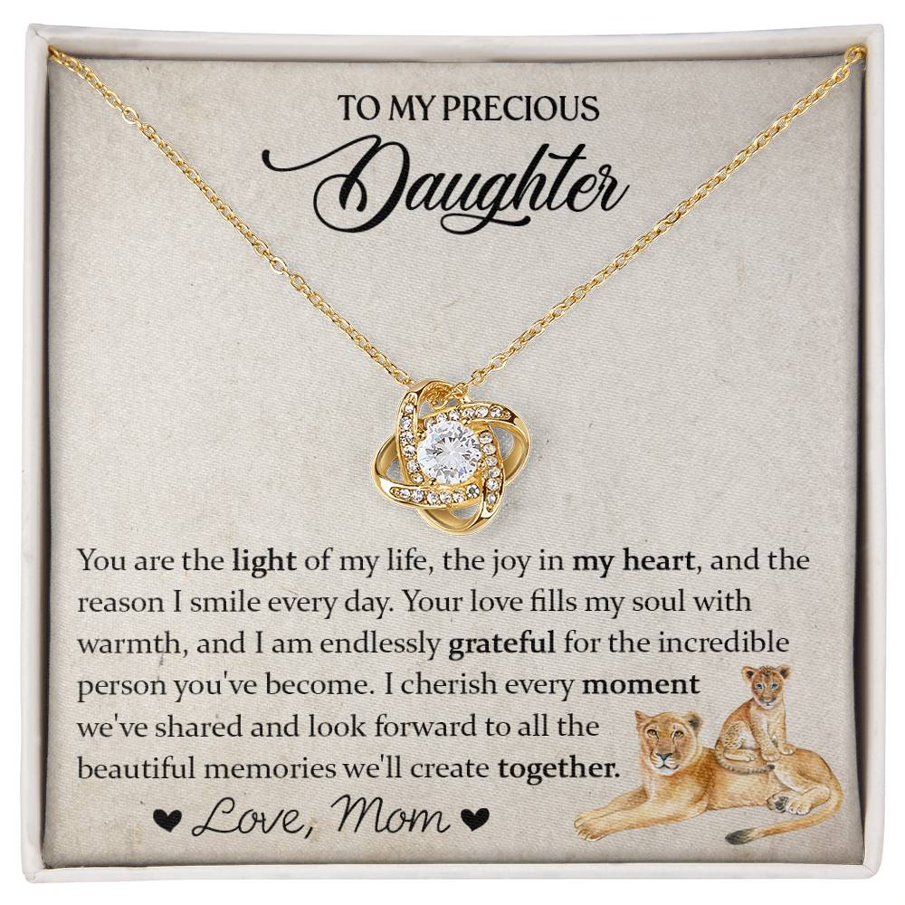 Gift for Daughter from Mom - Your Love Fills My Soul With Warmth!