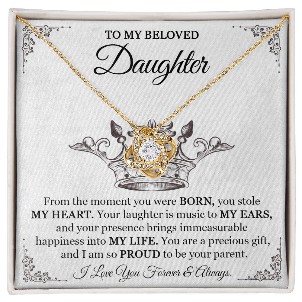 Gift to Daughter from Dad - Your laughter is music to my ears!