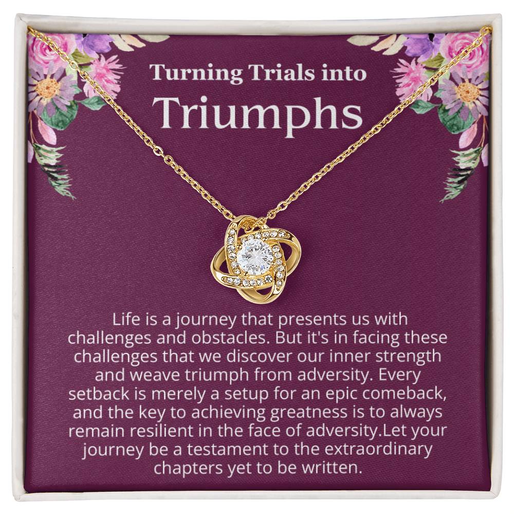 Encouragement Gift for Her - Turning Trials into Triumphs