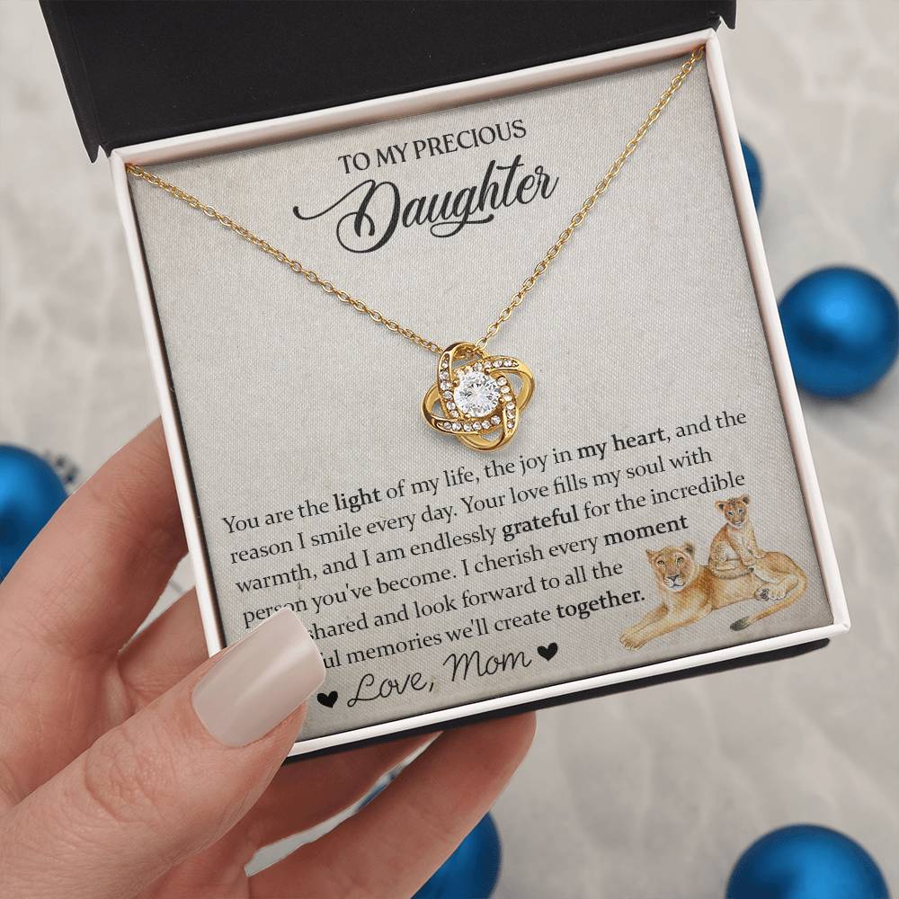 Gift for Daughter from Mom - Your Love Fills My Soul With Warmth!