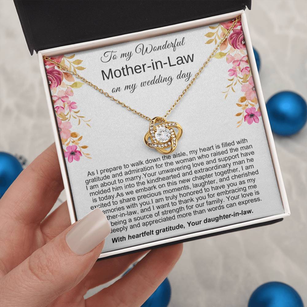 Gift from Bride to Mother-in-Law |  I'm truly honored to have you as my Mother-in-Law!