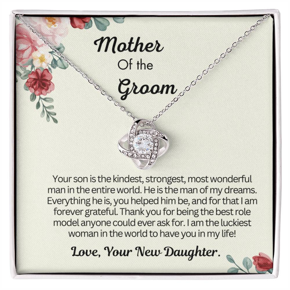 Gift from Bride to Mother of the Groom - Your son is the man of my dreams!