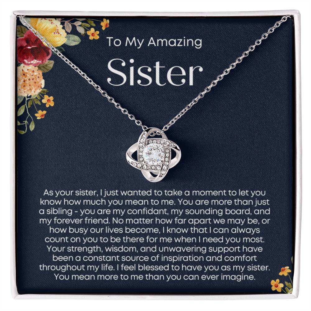 Gift from Sister To Sister - I feel blessed to have you as my sister!