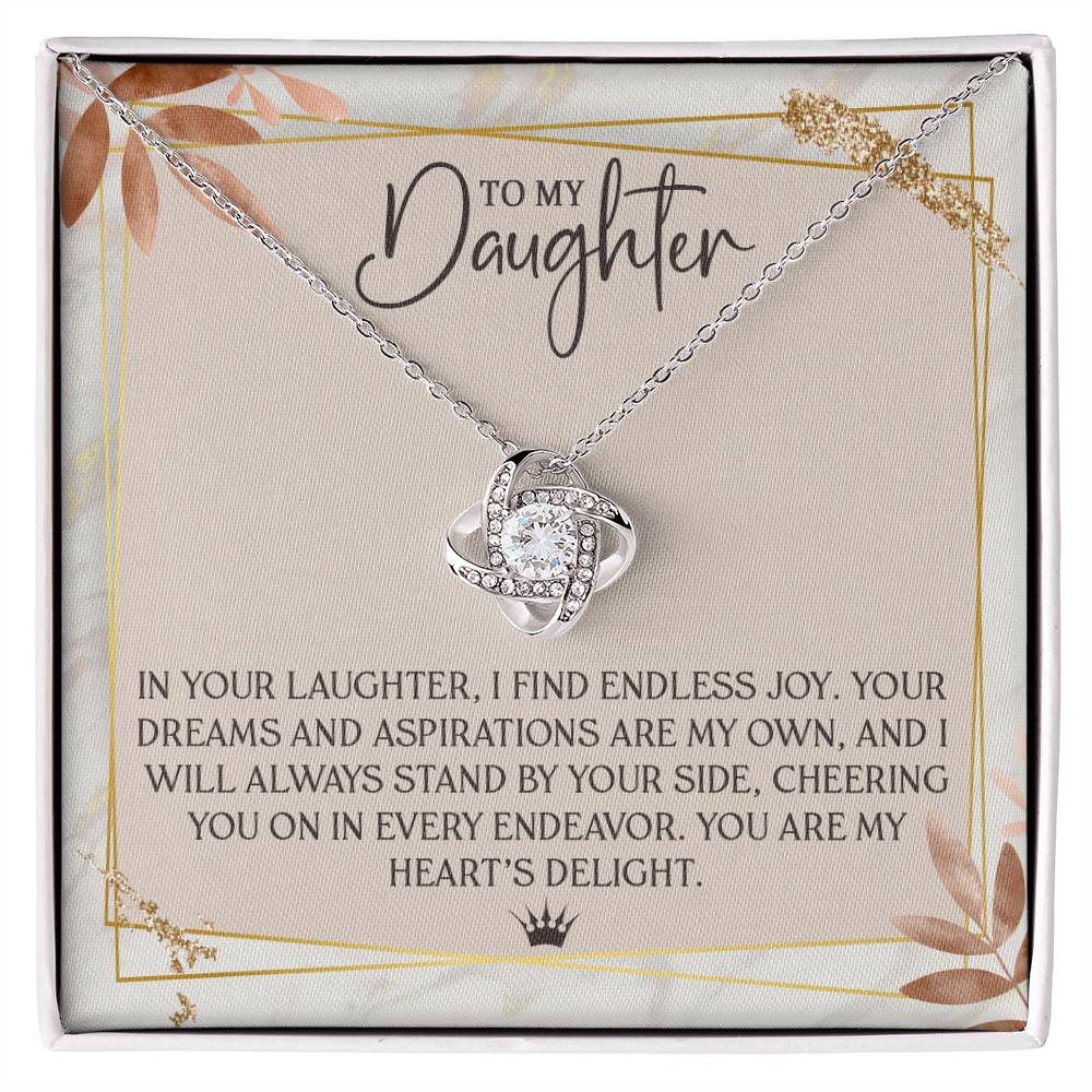 Gift for Daughter from Mother - I will always stand by your side!