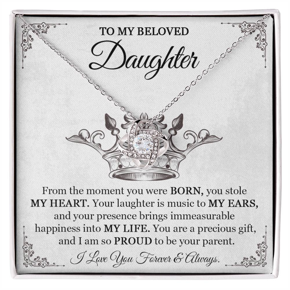 Gift to Daughter from Dad - Your laughter is music to my ears!