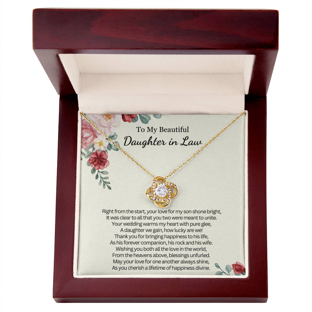 Wedding Day Gift from Mother of the Groom To Daughter-in-Law | Bridal Shower Gift From Mother in Law