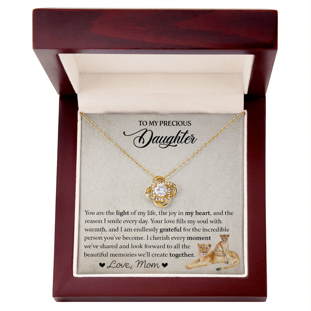 Gift for Daughter from Mom - Your Love Fills My Soul With Warmth!