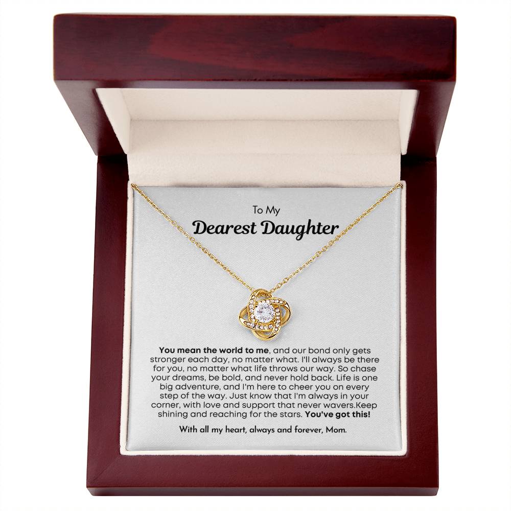 Gift for Daughter from Mom - You mean the world to me, You've got this!