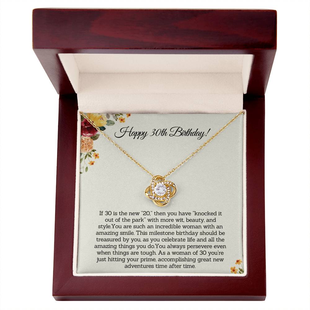 Happy 30th Birthday Gift for Her - If 30 is the new 20, you've knocked it out of the park!