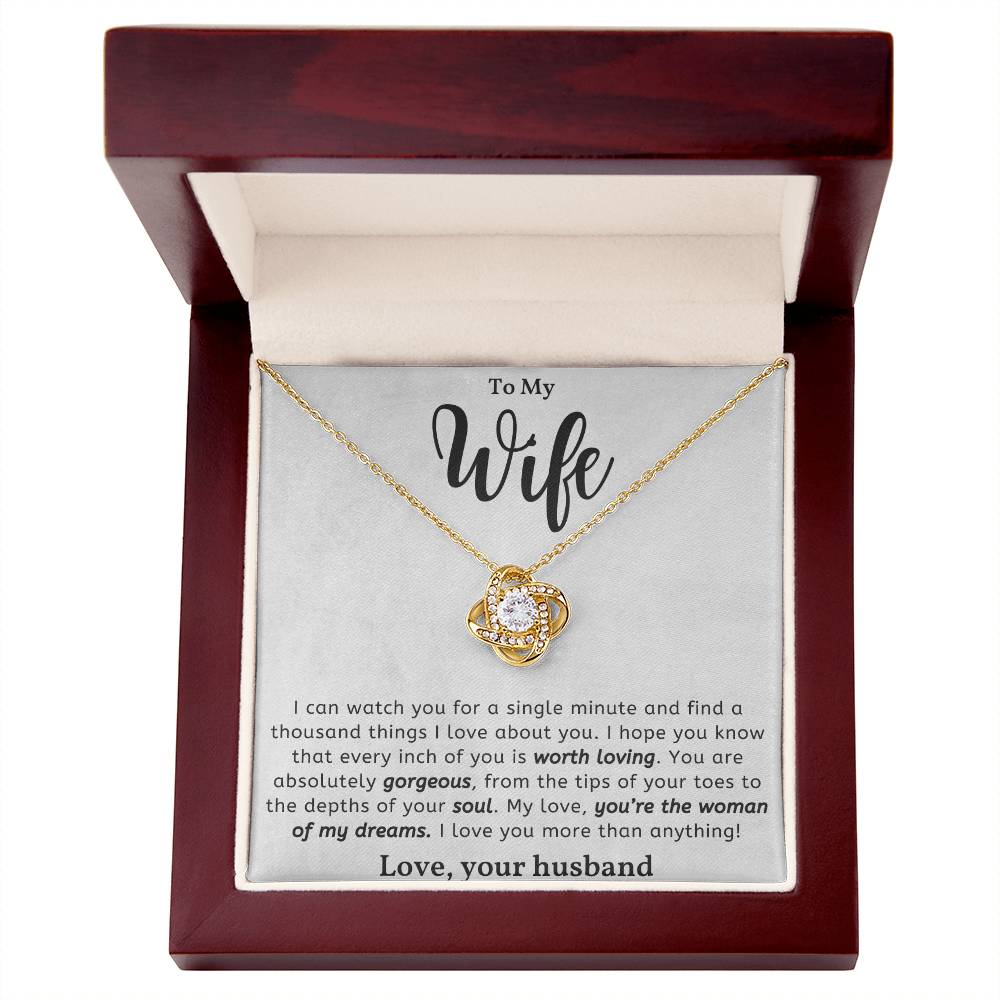 Romantic Gift for Wife - My love, I Love You more than anything!