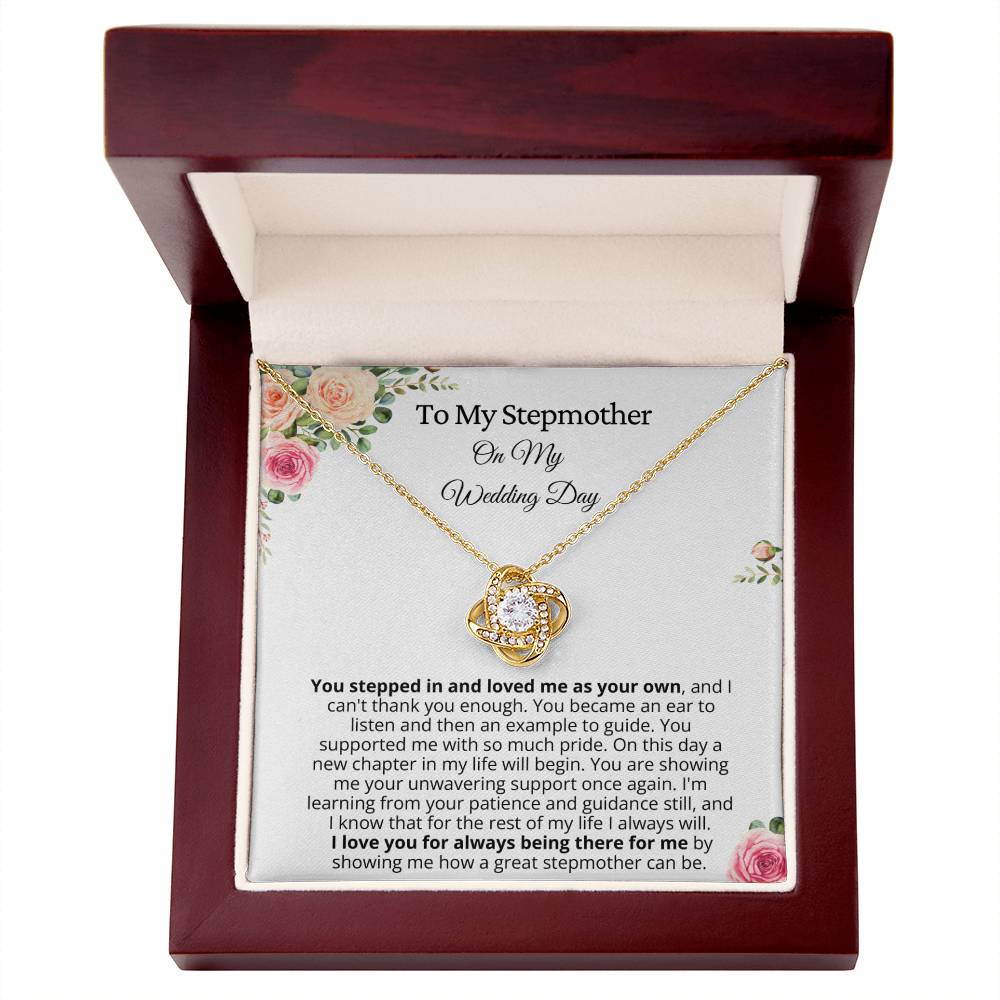 Gift from Bride to Stepmother - You stepped in and loved me as your own!