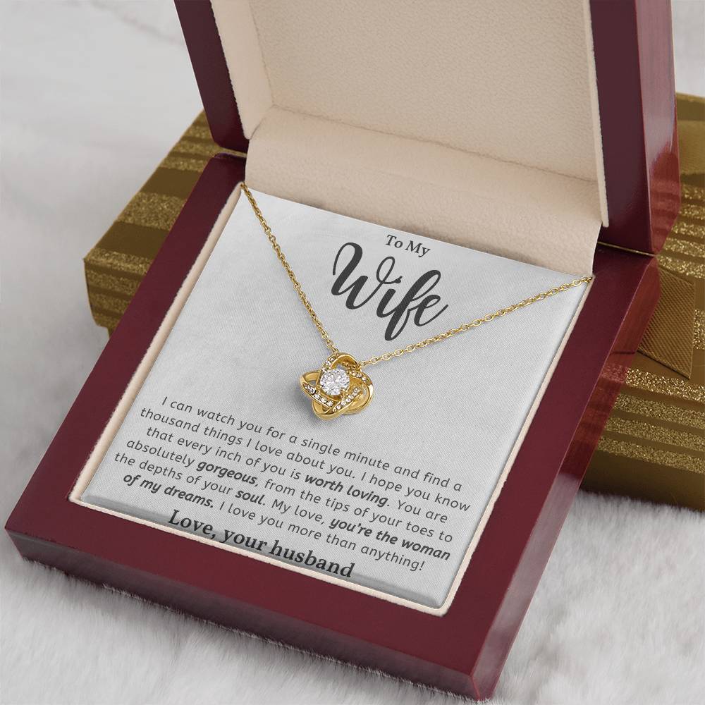 Romantic Gift for Wife - My love, I Love You more than anything!