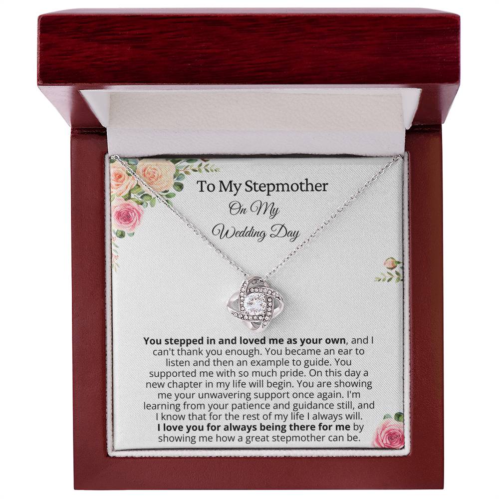 Gift from Bride to Stepmother - You stepped in and loved me as your own!