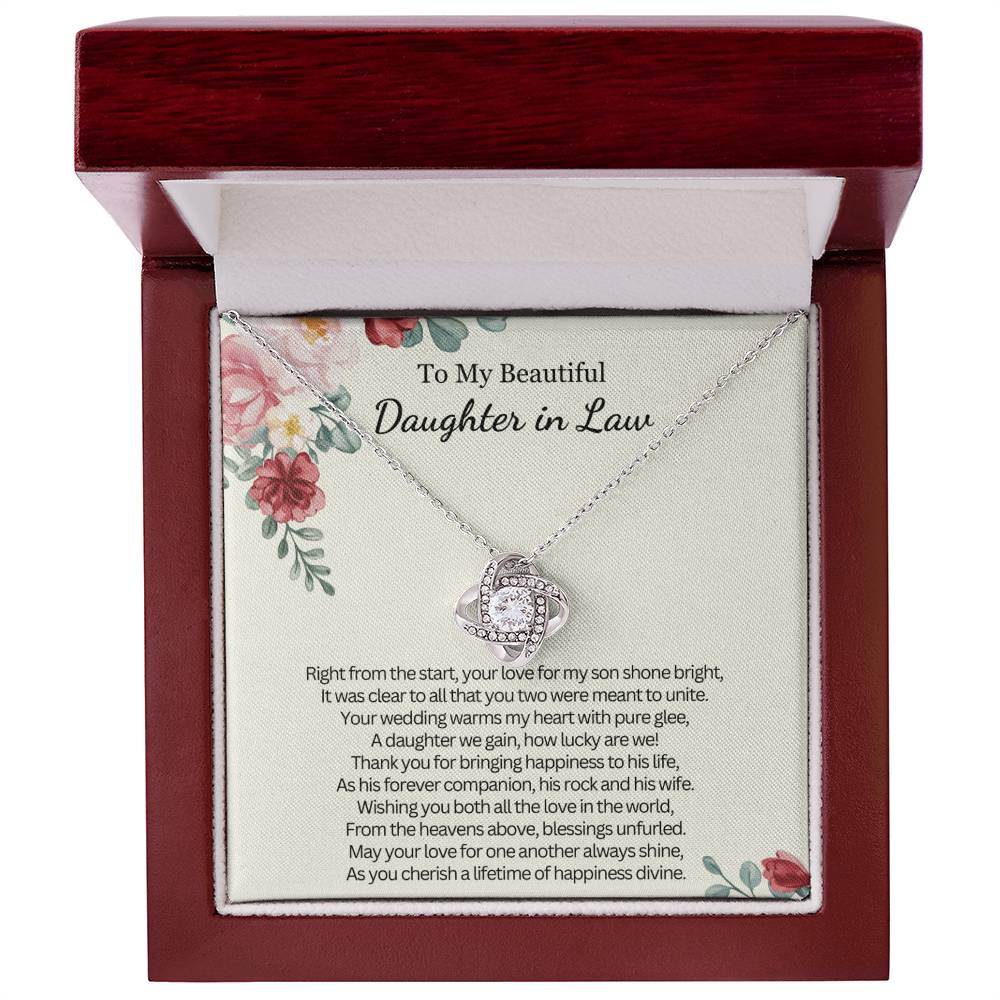 Wedding Day Gift from Mother of the Groom To Daughter-in-Law | Bridal Shower Gift From Mother in Law