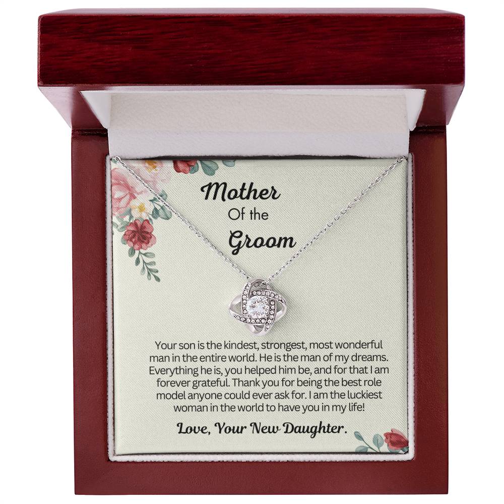Gift from Bride to Mother of the Groom - Your son is the man of my dreams!