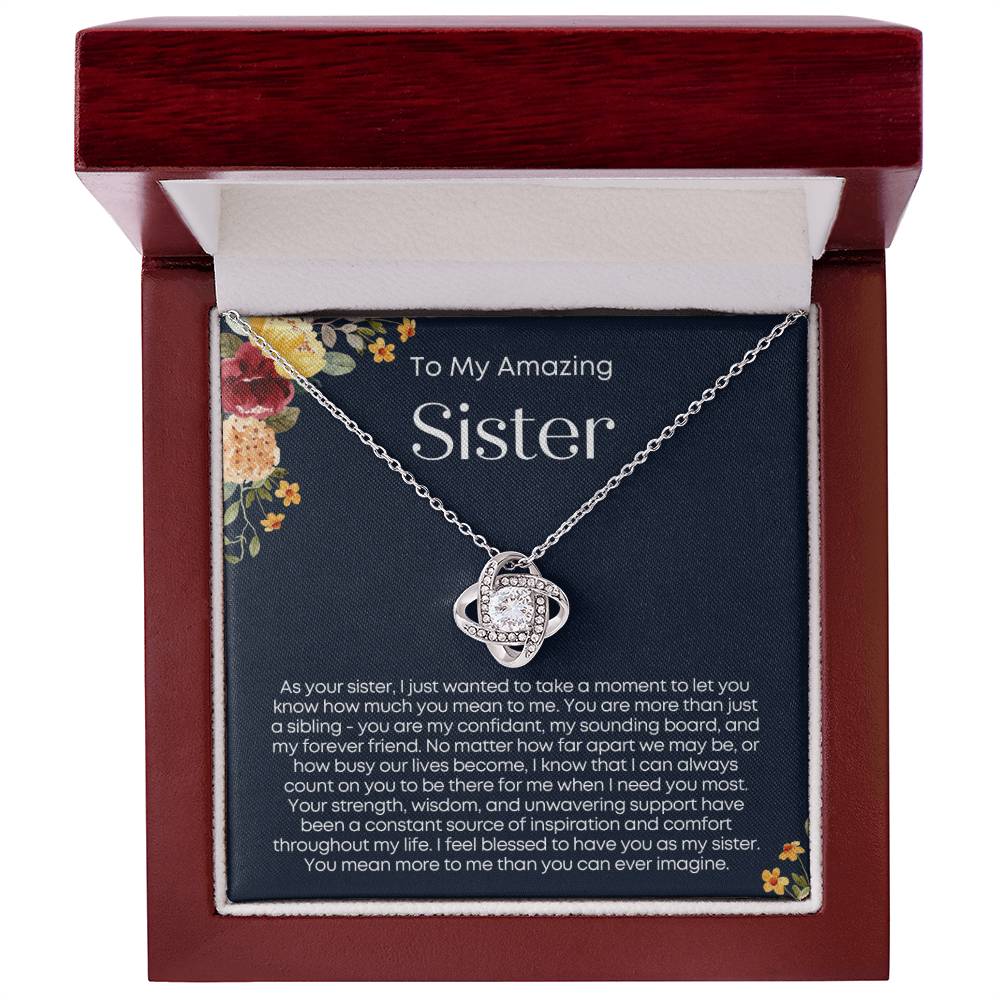 Gift from Sister To Sister - I feel blessed to have you as my sister!