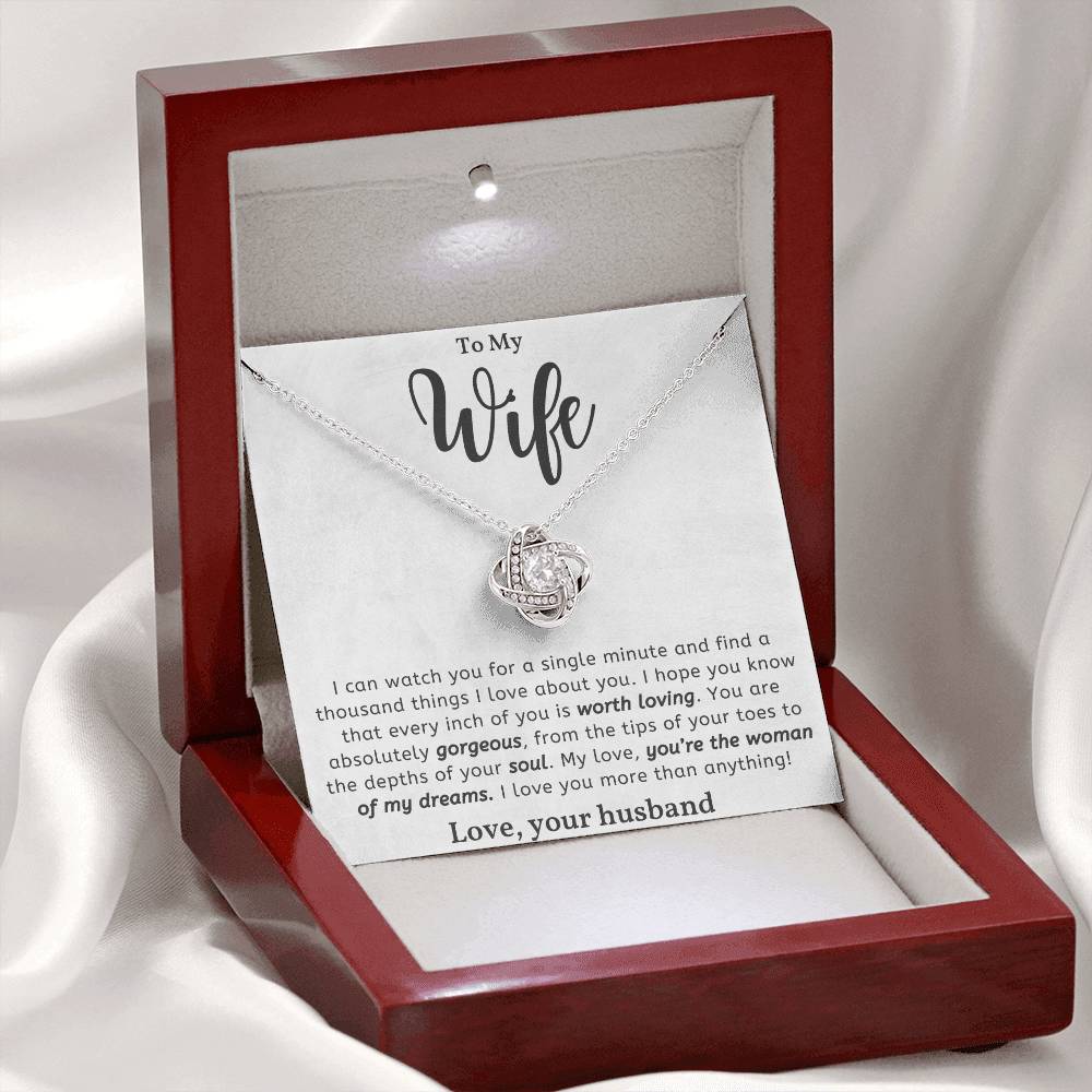 Romantic Gift for Wife - My love, I Love You more than anything!