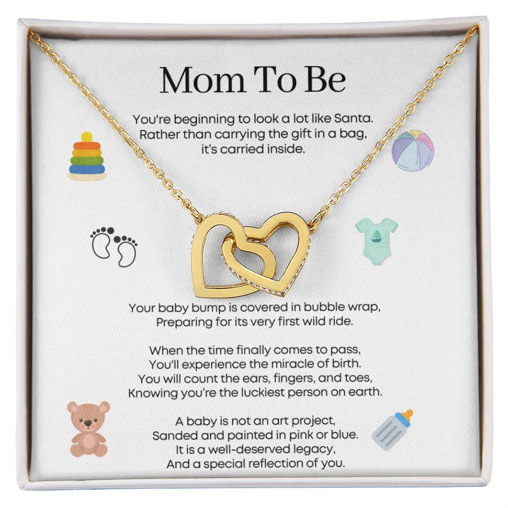 Gift for Mom-to-be | You are beginning to look a lot like Santa!
