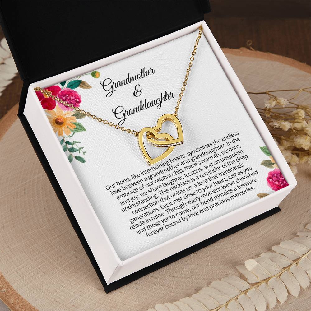 Grandmother & Granddaughter Gift - Our bond remains a treasure, forever bound by love