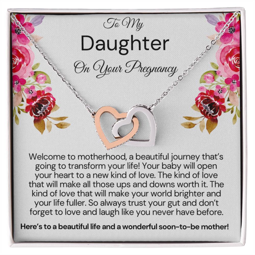 Gift for Daughter from Mom - Welcome to Motherhood, My Dear Daughter!
