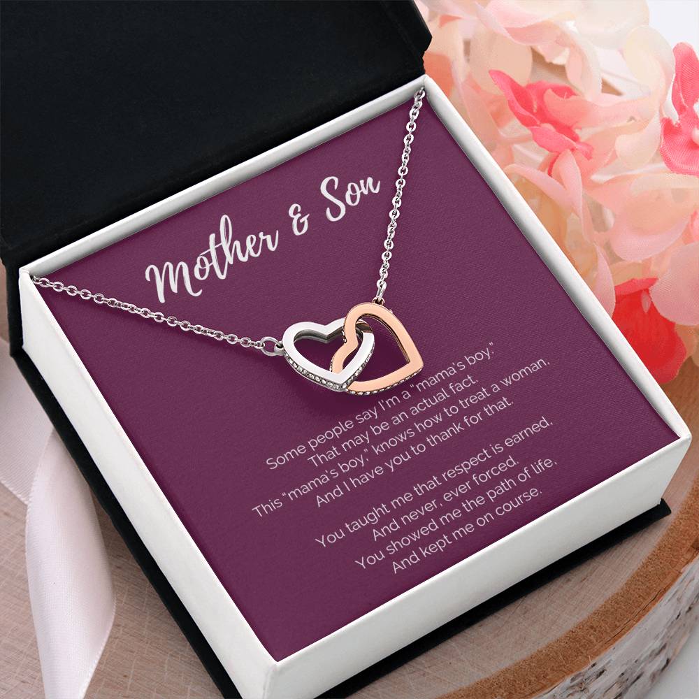 Gift from Son to Mom - You showed me the path of life, and kept me on course