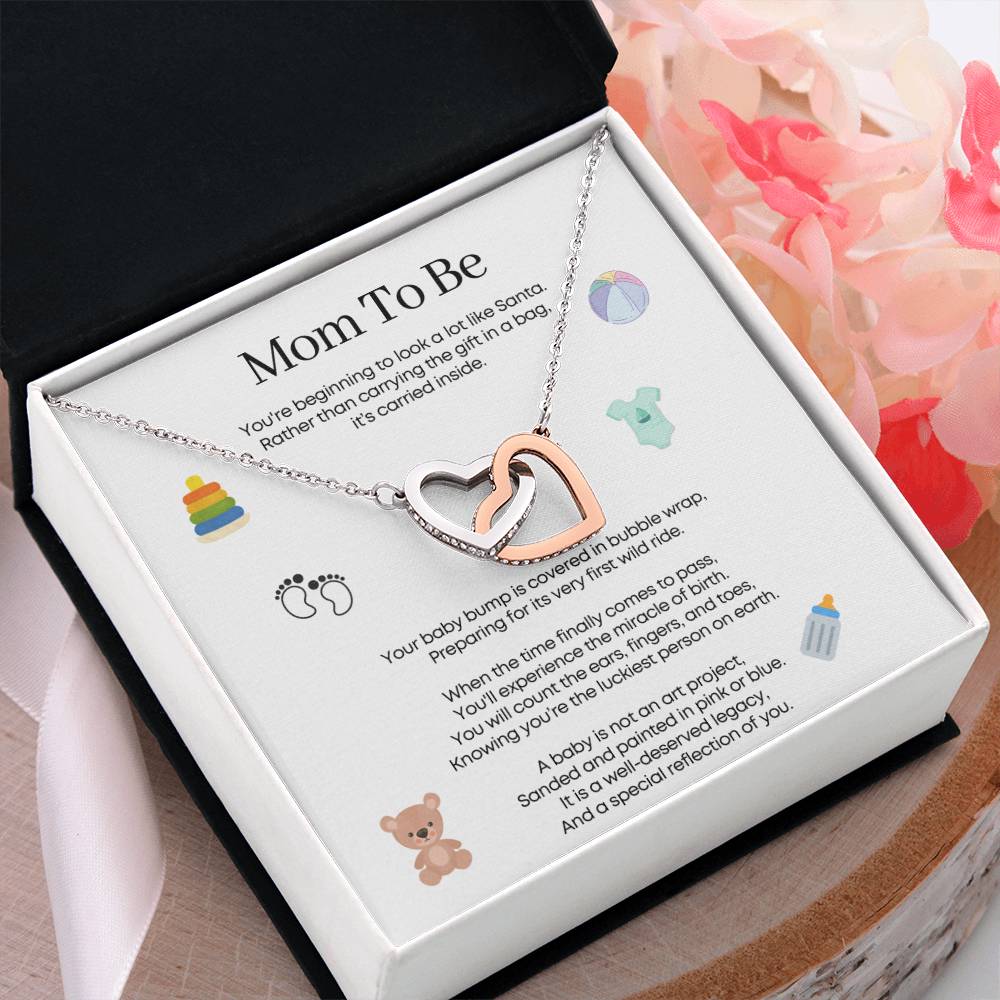 Gift for Mom-to-be | You are beginning to look a lot like Santa!