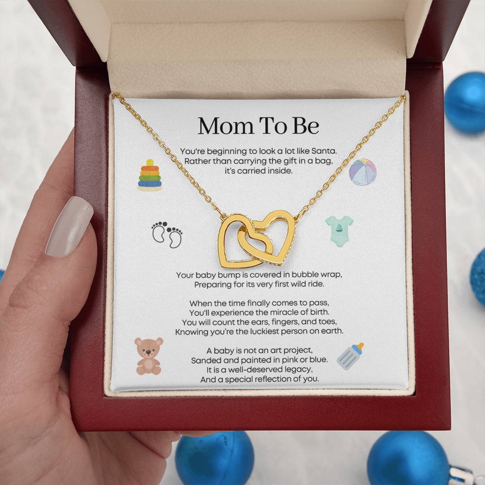Gift for Mom-to-be | You are beginning to look a lot like Santa!