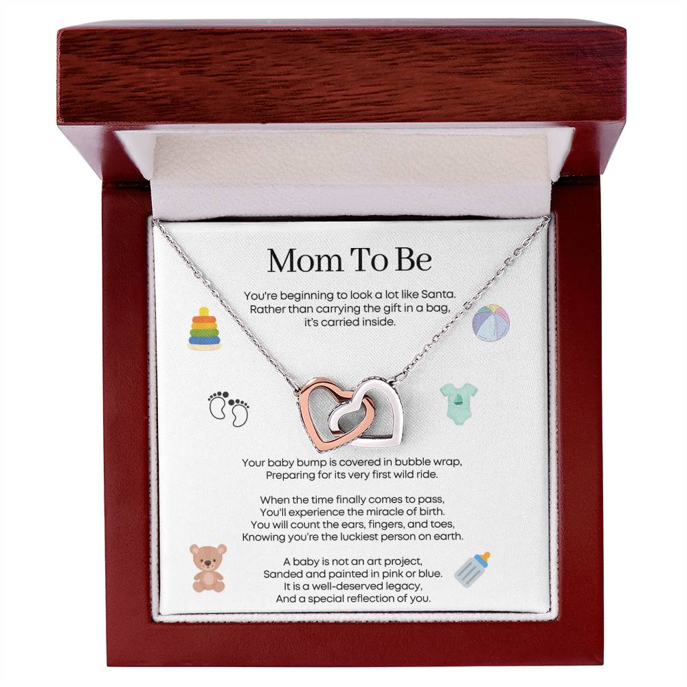 Gift for Mom-to-be | You are beginning to look a lot like Santa!