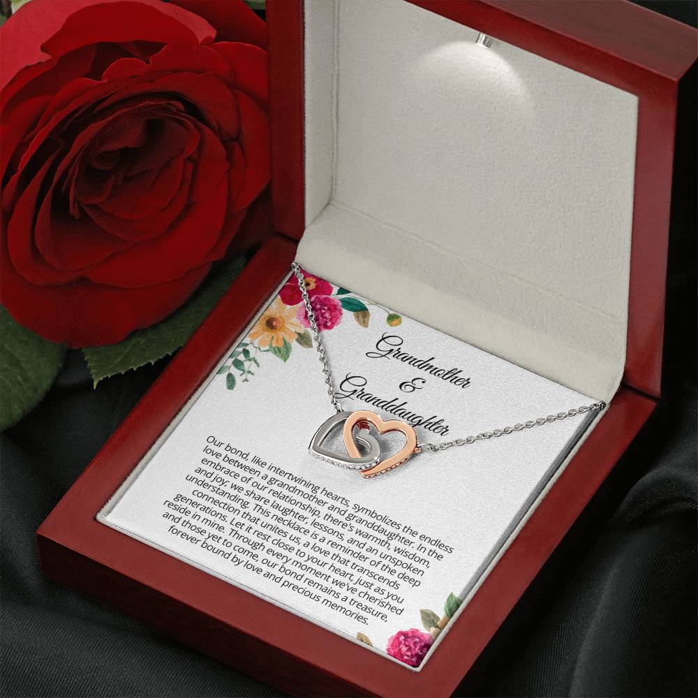 Grandmother & Granddaughter Gift - Our bond remains a treasure, forever bound by love
