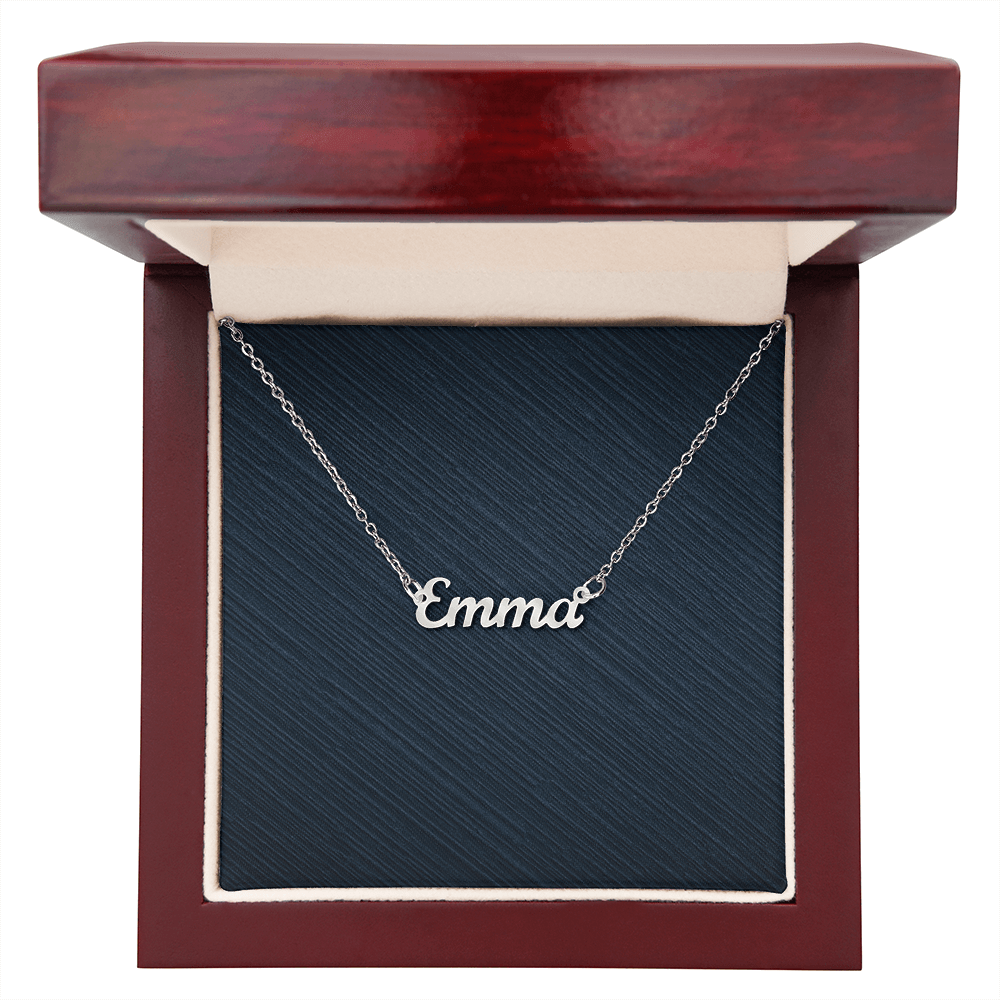 Personalized Custom Name Necklace, Famprecious Gifts CUSTOM Name Necklace Chain Gift for Her