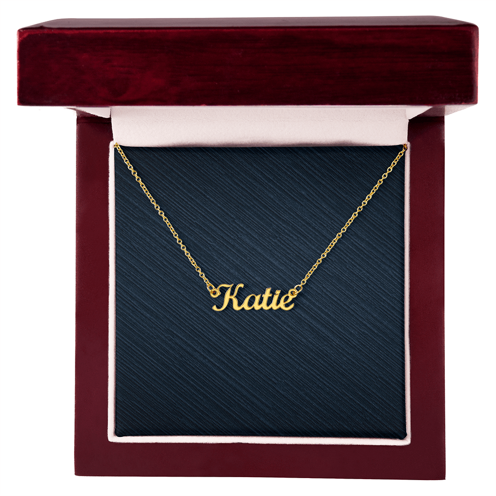 Personalized Custom Name Necklace, Famprecious Gifts CUSTOM Name Necklace Chain Gift for Her