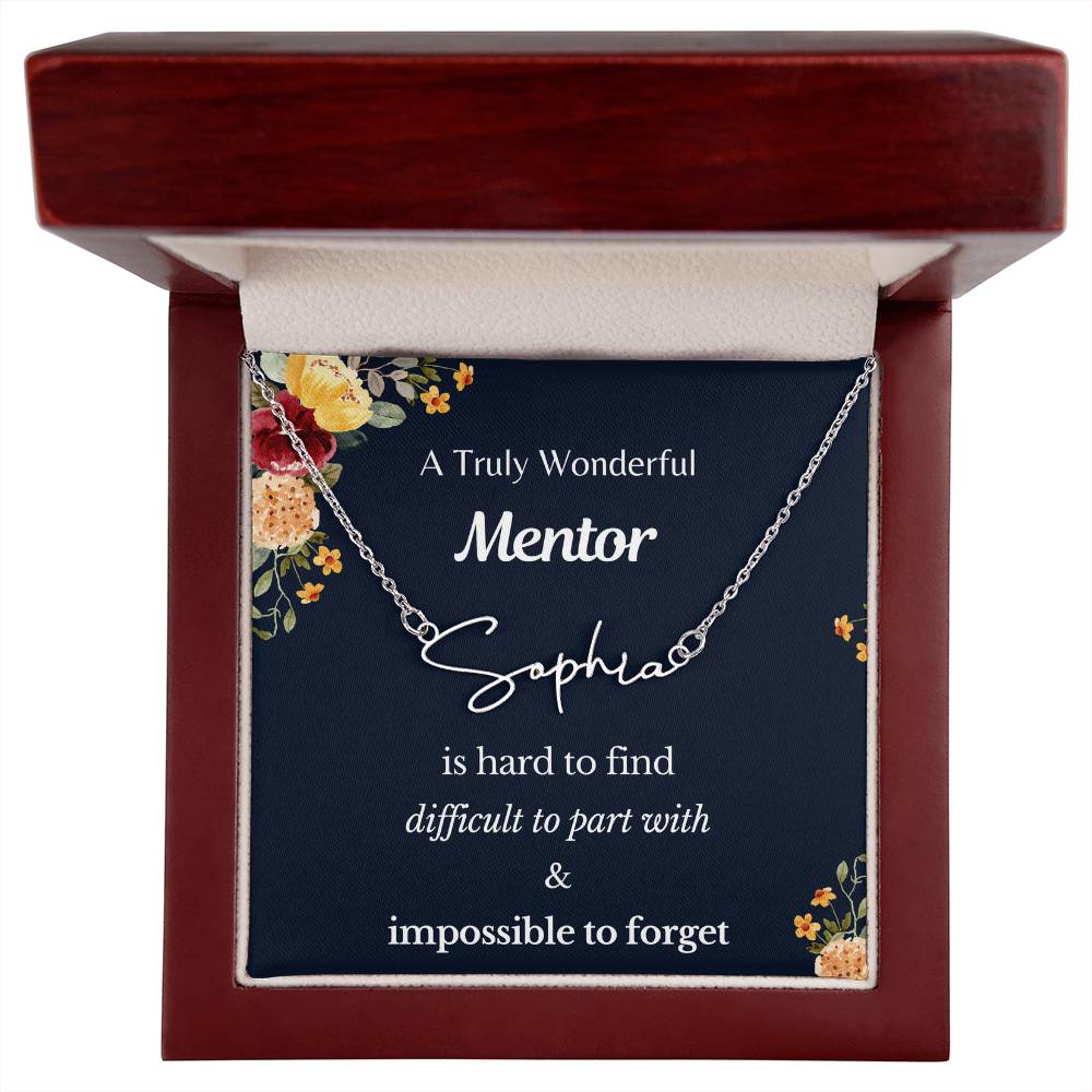 Signature Style name necklace