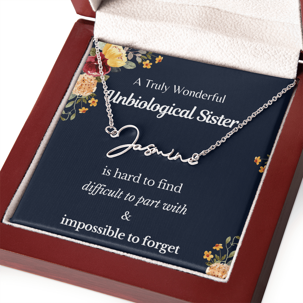 Signature Style name necklace