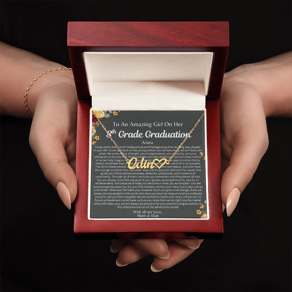 Custom 8th Grade Graduation Gift