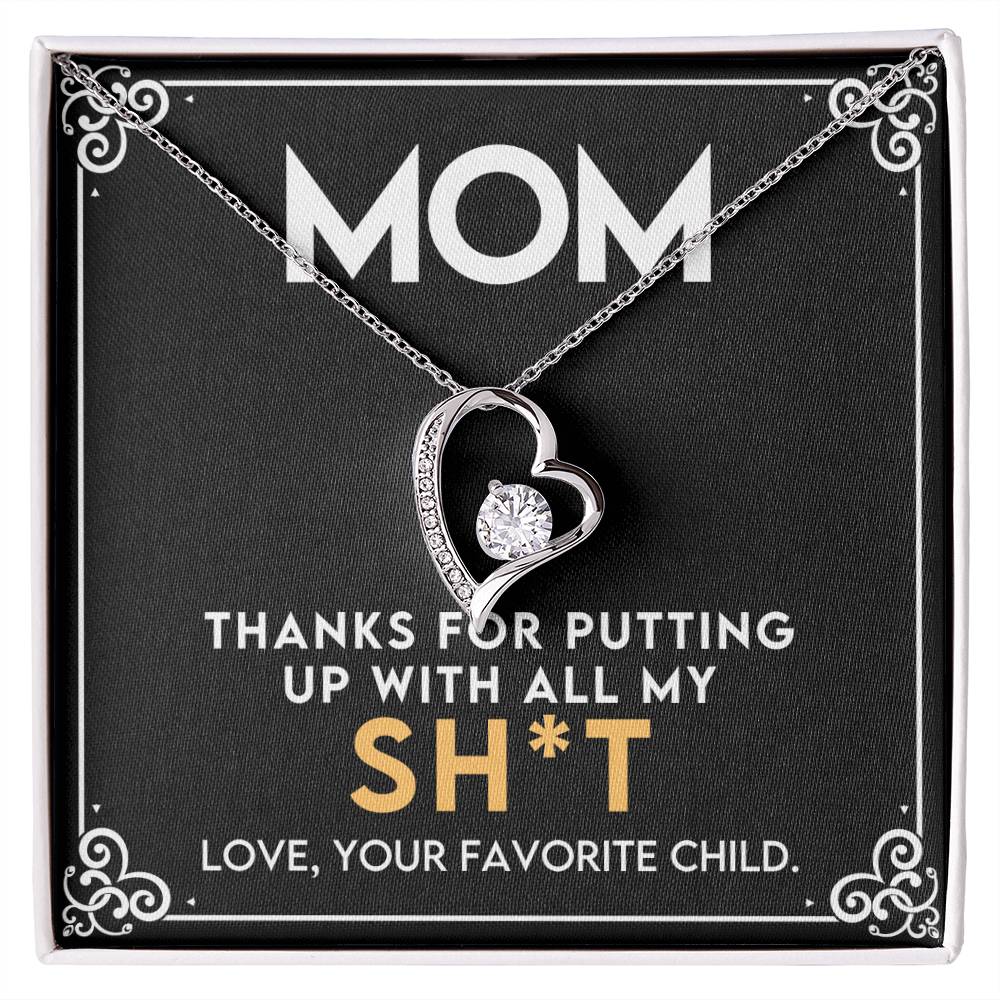 Gift for Mom - Mother's Day,Birthday,Special Occassion Gift for Mother - Forever Love Necklace