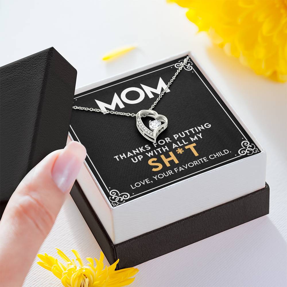 Gift for Mom - Mother's Day,Birthday,Special Occassion Gift for Mother - Forever Love Necklace